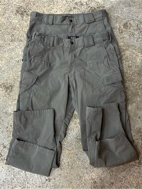 5.11 Tactical Tactical Men’s Gray Cargo Pants set of 2